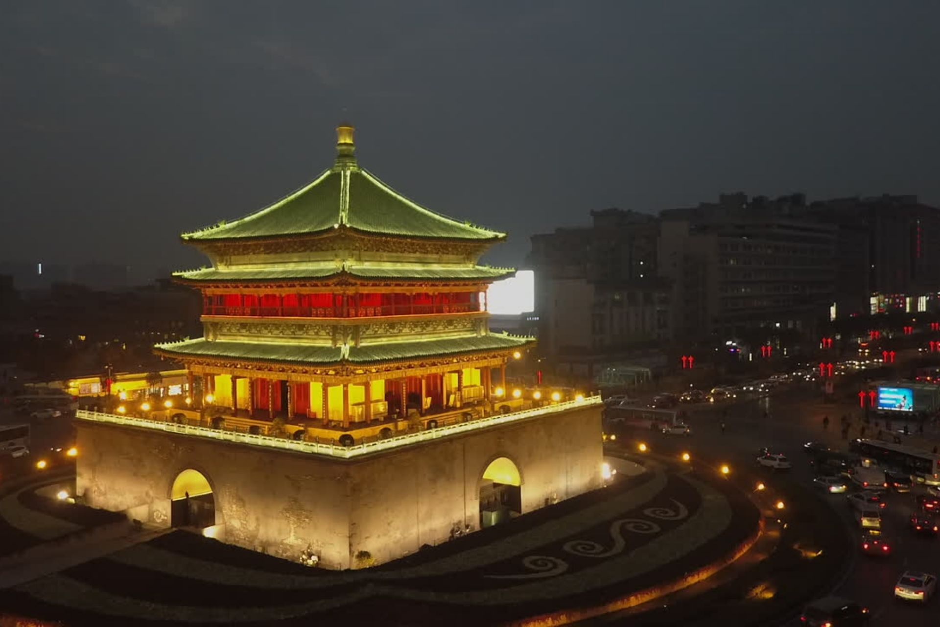 Xi'an Bell Tower Night